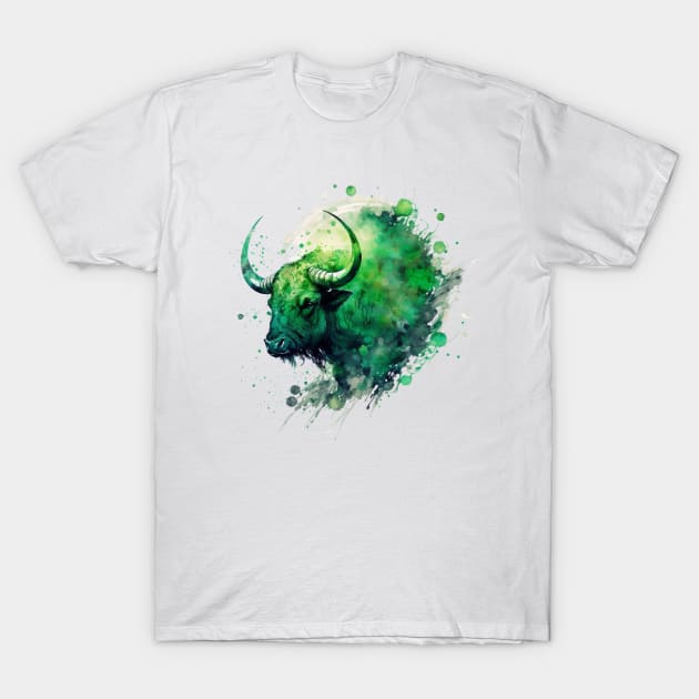 Watercolor Zodiac - Taurus T-Shirt by RavenMoon